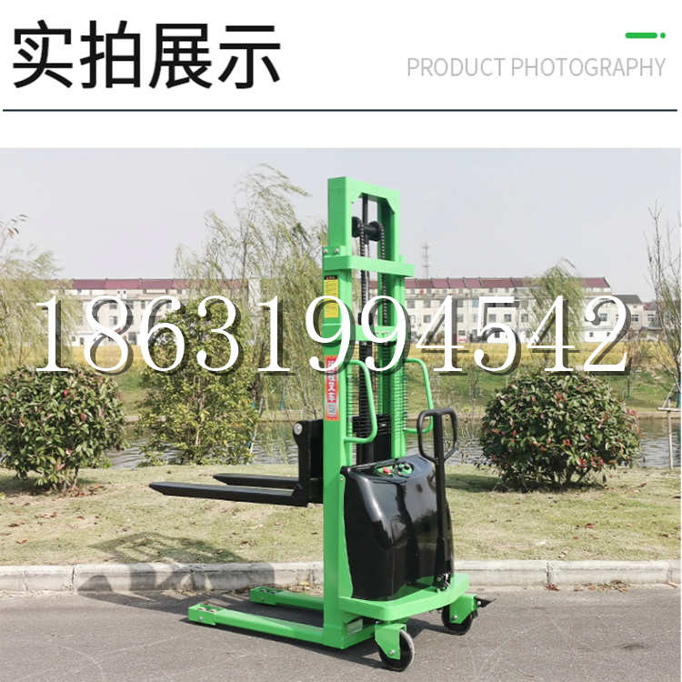 番禺区电动叉车堆高车液压铲车电瓶1吨2吨站驾步行式小型全自动叉车